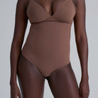 Bye Bra Sculpting High Waist g-streng, brun - SCPHWT - Cocoa - Cocoa