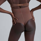 Bye Bra Sculpting High Waist g-streng, brun - SCPHWT - Cocoa - Cocoa