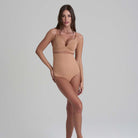 Bye Bra Sculpting High Waist g-streng, nude - SCPHWT - Honey - Honey