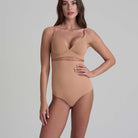 Bye Bra Sculpting High Waist g-streng, nude - SCPHWT - Honey - Honey
