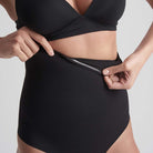 Bye Bra Sculpting High Waist g-streng, sort - SCPHWT - Black - Black