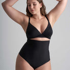 Bye Bra Sculpting High Waist g-streng, sort - SCPHWT - Black - Black