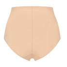 Bye Bra Sculpting Mid Waist maxi trusse, beige - SCPMWB - Beige - Beige