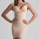 Bye Bra Sculpting kjole, beige - SCPOBD - Beige - Beige