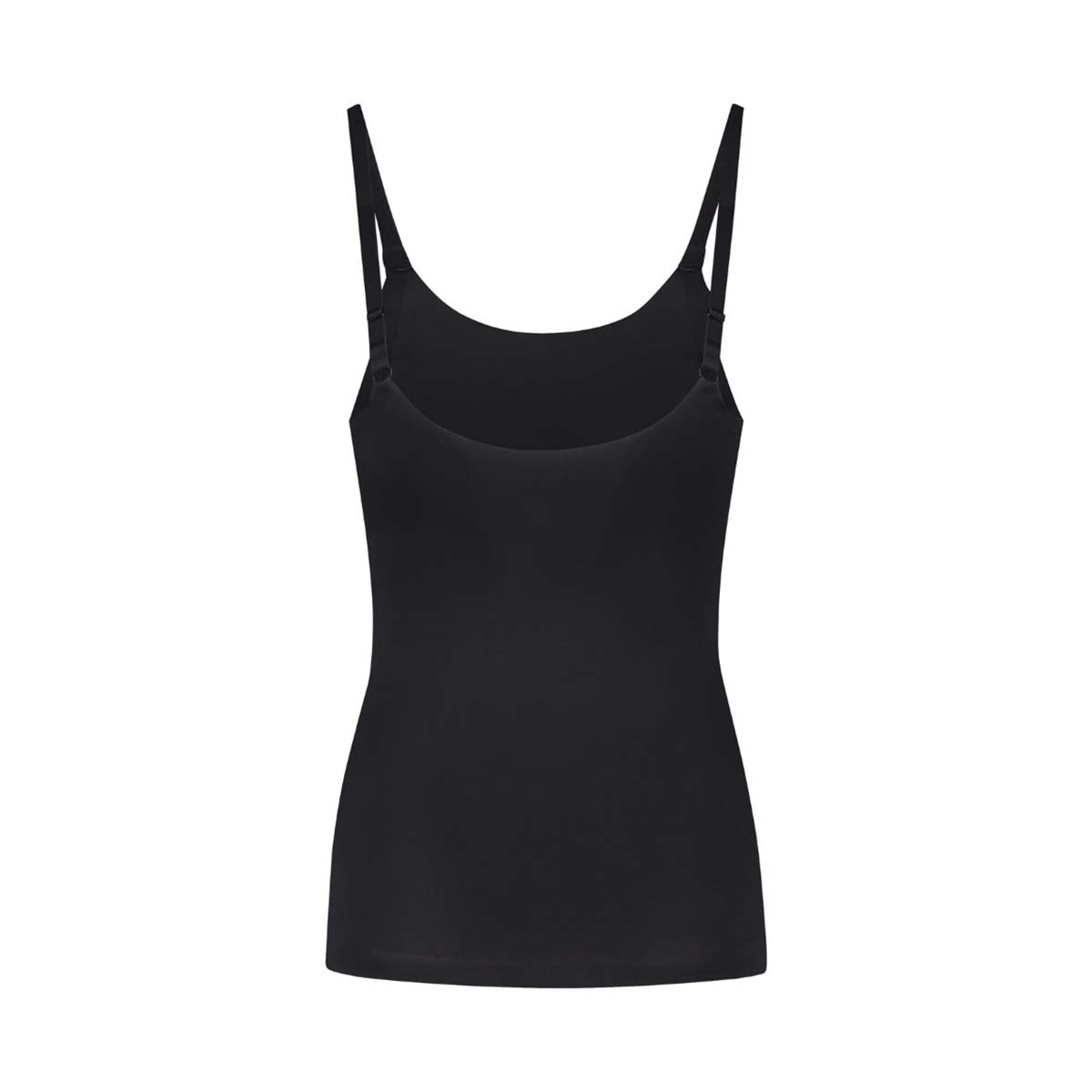 Bye Bra Sculpting Singlet top, sort - SCPSNG - Black - Black