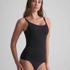 Bye Bra Sculpting Singlet top, sort - SCPSNG - Black - Black