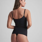 Bye Bra Sculpting Singlet top, sort - SCPSNG - Black - Black