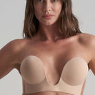 Bye Bra Seamless U-Style selvsiddende BH, beige - SUSBRA - Beige - Beige