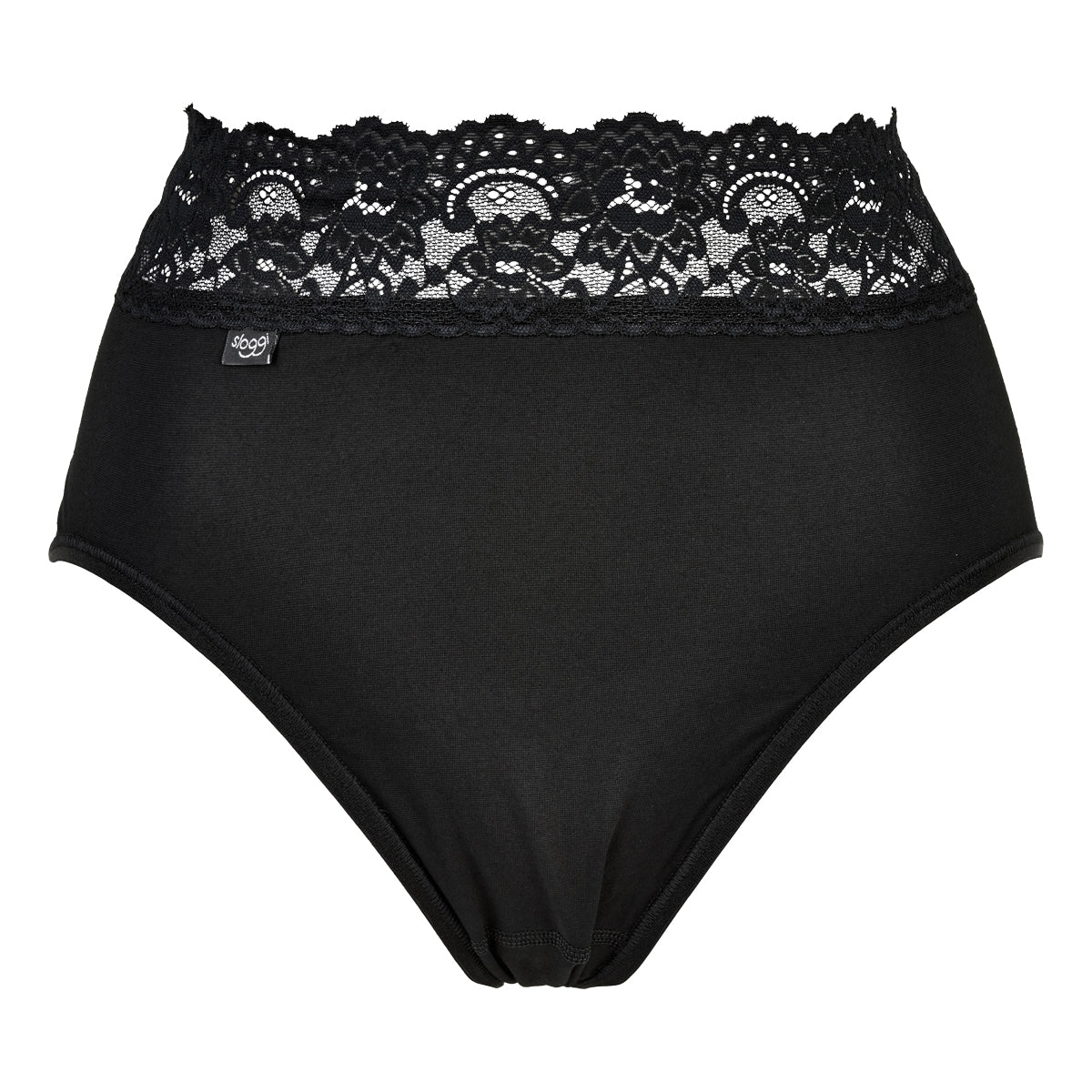 Sloggi Romance midi trusse, sort - 10031896 - 0004 - Black