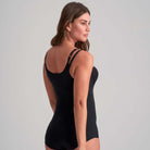 Bye Bra Smooth Essentials Bodysuit bodystocking, sort - SEBOB - Black - Black