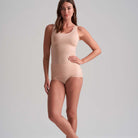 Bye Bra Smooth Essentials Cami top, beige - SECAM - Beige - Beige