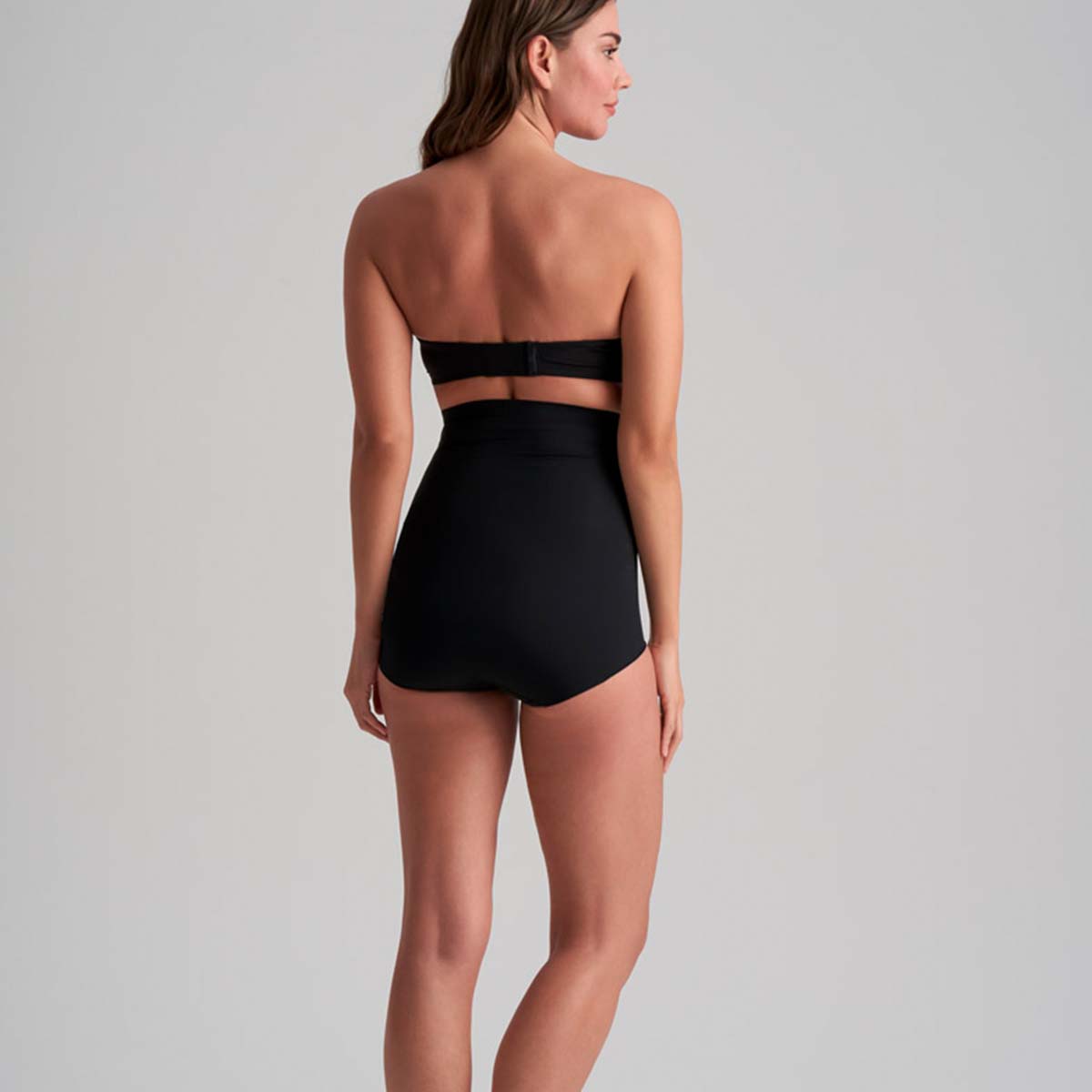 Bye Bra Smooth Essentials High Waist maxi trusse, sort - SEHWB - Black - Black