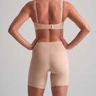 Bye Bra Smooth Essentials Mid Waist shorts, beige - SEMWS - Beige - Beige