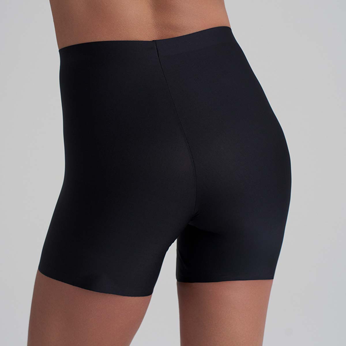 Bye Bra Smooth Essentials Shorty hipster trusse, sort - SESHO - Black - Black