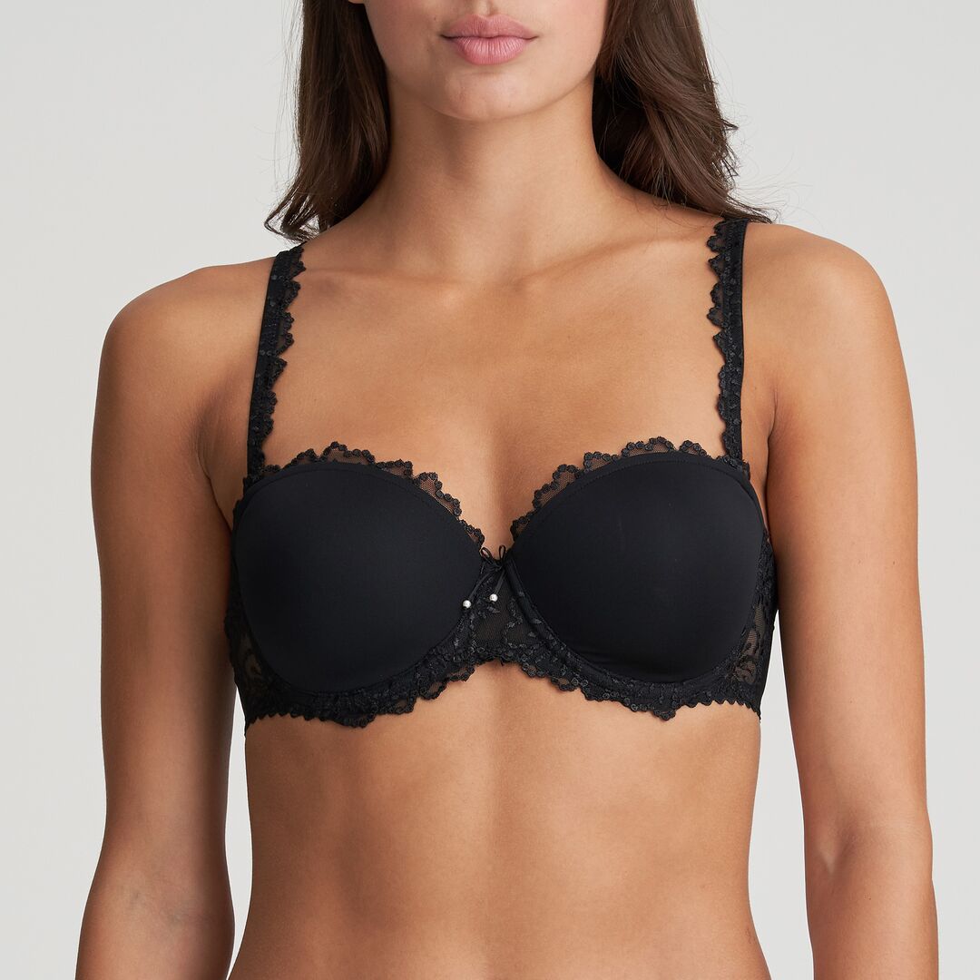 Marie Jo Jane stropløs BH, sort - 0101338 - ZWA - Black