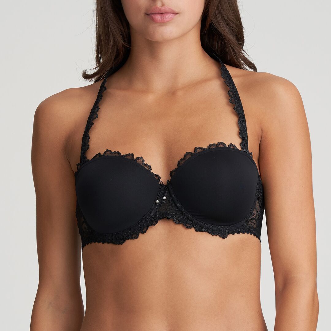 Marie Jo Jane stropløs BH, sort - 0101338 - ZWA - Black