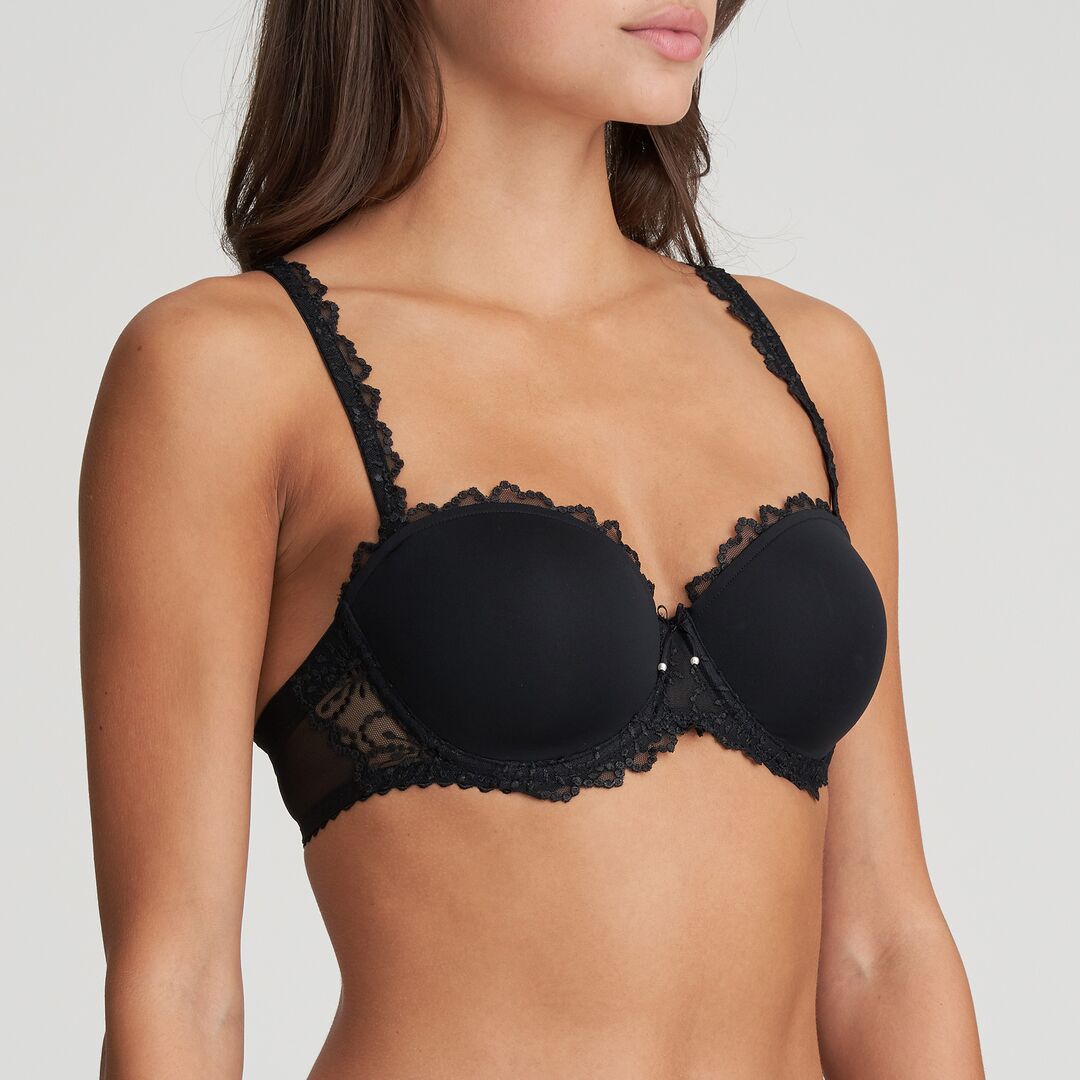 Marie Jo Jane stropløs BH, sort - 0101338 - ZWA - Black