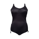 Plaisir badedragt med bøjle, sort - T0080 - 1 - Black