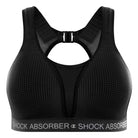 Shock Absorber Ultimate Run Padded sports BH, sort - U10057 - KK001 - Black