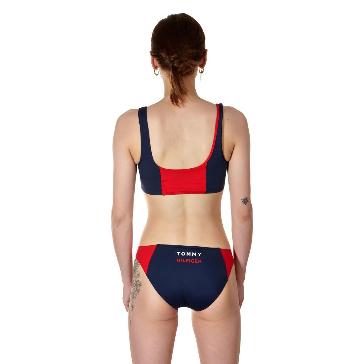 Tommy Hilfiger bikini top, rød - W02077 - XL7 - Red Glare