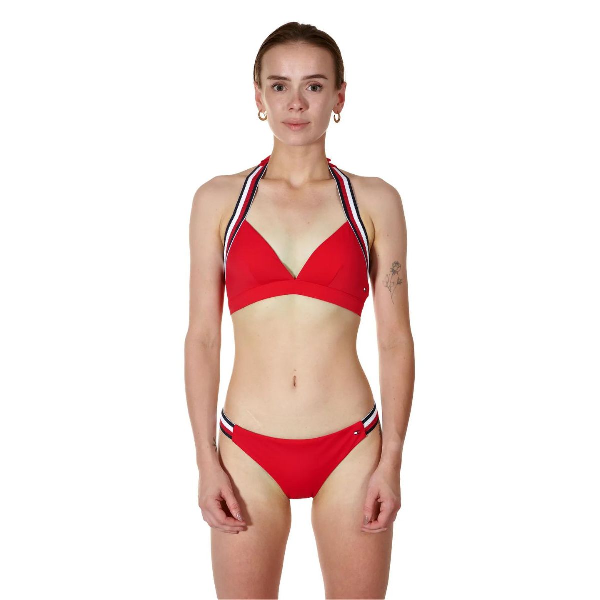 Tommy hilfiger Cheeky bikinitrusse, rød - W02092 - XL7 - Red Glare