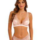 Wacoal Embrace Lace BH uden bøjle, lyserød - WA852191 - 688 - Angel Wing/Rose Dust