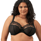 Elomi Zarla BH med bøjle, sort - EL302505 - BLK - Black