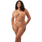 Elomi Zarla maxi trusse, beige - EL302553 - CAT - Cafe Au Lait