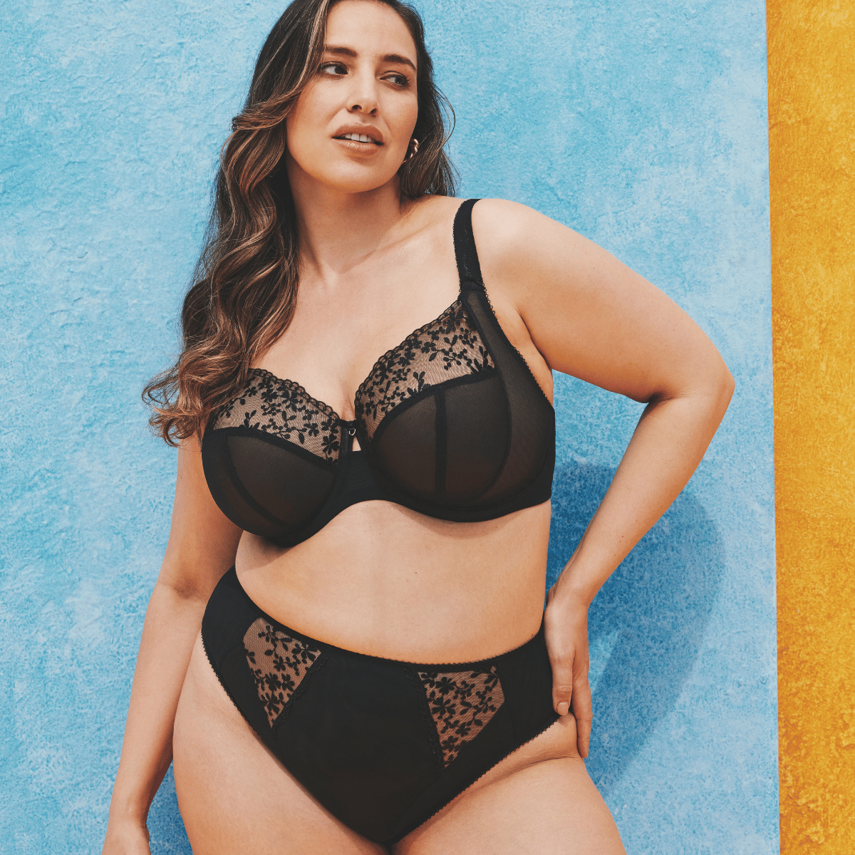 Elomi Zarla maxi trusse, sort - EL302553 - Blk - Black