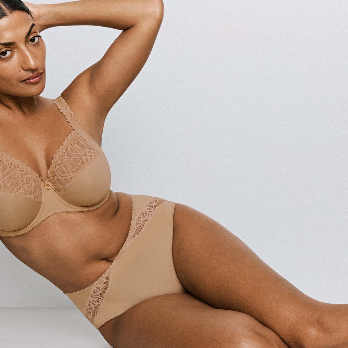PrimaDonna Salerno maxi trusse, beige - 0563531 - CGI - Candy Ginger