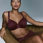 PrimaDonna Salerno full-cup BH, bordeaux - 0163530-35 - EVR - Evening Red