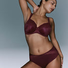 PrimaDonna Salerno full-cup BH, bordeaux - 0163530-35 - EVR - Evening Red