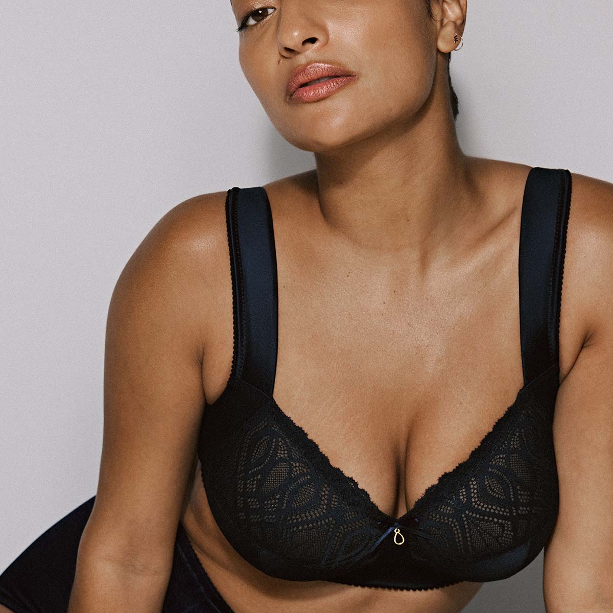 PrimaDonna Salerno BH uden bøjle, blå - 0163537 - MID - Midnight Blue