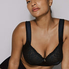 PrimaDonna Salerno BH uden bøjle, blå - 0163537 - MID - Midnight Blue