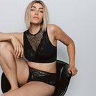PrimaDonna Naica bralette BH, sort - 0163596 - ZWA - Black