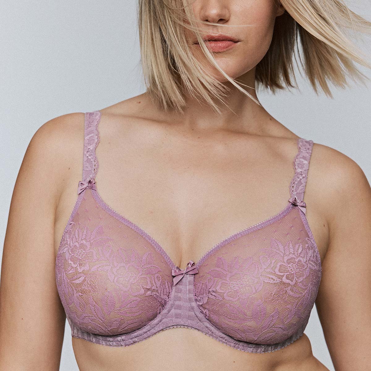 PrimaDonna Madison BH med bøjle, lilla - 0262127 - SOF - Soft Sand