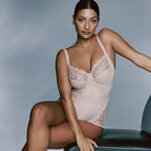 PrimaDonna Deauville bodystocking, beige - 0461810 - CAL - Caffé Latte