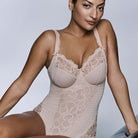 PrimaDonna Madison bodystocking, beige - 0462120 - CAL - Caffé Latte