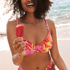 Marie Jo Shubra bikini top med bøjle, multi - 1007410 - MUS - Musa