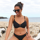 Marie Jo Emly bikini top med bøjle, sort - 1007710 - ZWA - Black