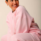 Copenhagen Cartel x Align by Blume sweatshirt, lyserød - 163228 - BLUSH - Blush