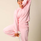 Copenhagen Cartel x Align by Blume sweatshirt, lyserød - 163228 - BLUSH - Blush