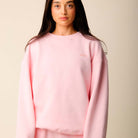 Copenhagen Cartel x Align by Blume sweatshirt, lyserød - 163228 - BLUSH - Blush