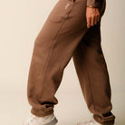 Copenhagen Cartel x Align by Blume sweatpants, brun - 163229 - HAZEL - Hazel