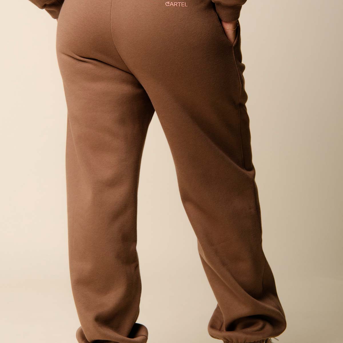 Copenhagen Cartel x Align by Blume sweatpants, brun - 163229 - HAZEL - Hazel