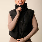 Copenhagen Cartel x Align by Blume vest, sort - 163214 - NERO - Nero