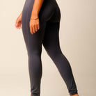 Copenhagen Cartel x Align by Blume sports tights, grå - 163208 - CHARCOAL - Charcoal