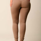 Copenhagen Cartel x Align by Blume sports tights, brun - 163208 - HAZEL - Hazel