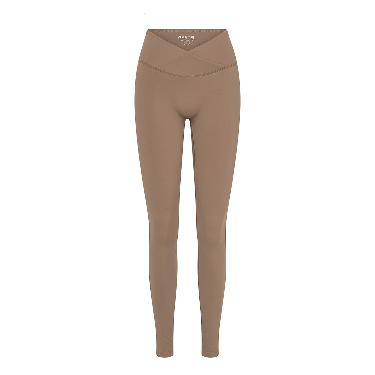 Copenhagen Cartel x Align by Blume sports tights, brun - 163208 - HAZEL - Hazel