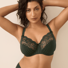PrimaDonna Madison full-cup BH, grøn - 0162120/21 - DFO - Deep Forest